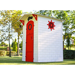 Ahşap Soyunma Kabini Xl Sari