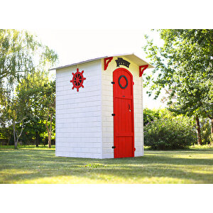 Mandu Ahşap Soyunma Kabini Xl Sari