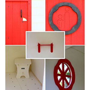 Mandu Ahşap Soyunma Kabini Xl Mavi̇