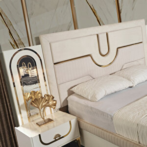 Edsy Home Safir Bazalı Bençli Karyola Mdf