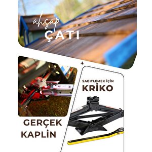 Mandu Ahşap Çocuk Tinyhouse Oyun Evi