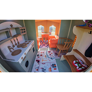 Mandu Ahşap Çocuk Tinyhouse Oyun Evi
