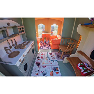 Mandu Ahşap Çocuk Tinyhouse Oyun Evi