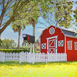 Ahşap Çiftlik Oyun Evi (farmhouse)