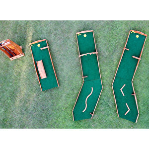 Ahşap Çocuk Mini Golf Seti