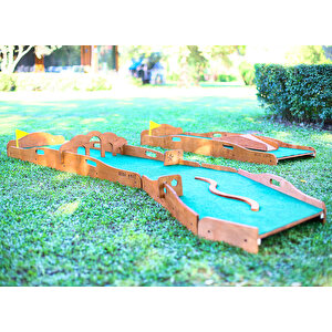 Ahşap Çocuk Mini Golf Seti