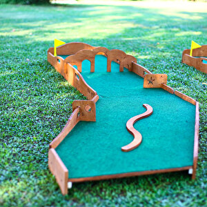Mandu Ahşap Çocuk Mini Golf Seti