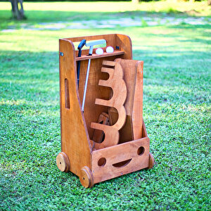 Mandu Ahşap Çocuk Mini Golf Seti