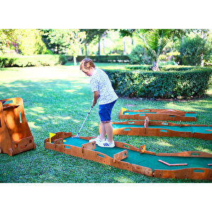 Mandu Ahşap Çocuk Mini Golf Seti