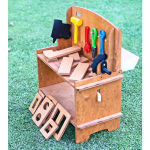 “mandu” Ahşap Çocuk Marangoz Tezgâhı