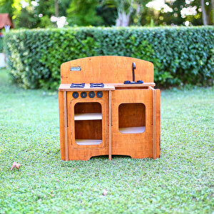 Ahşap Çocuk Dış Mekân Mutfak