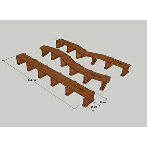 Mandu Ahşap Denge Platformu (denge Tahtası)
