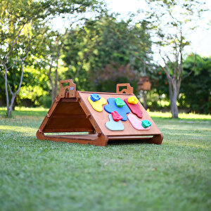 Ahşap Tırmanma Üçgeni