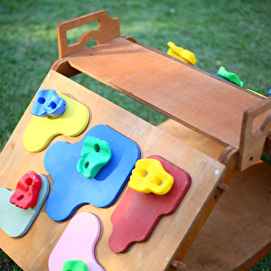 Ahşap Tırmanma Üçgeni