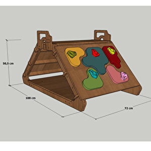 Mandu Ahşap Tırmanma Üçgeni