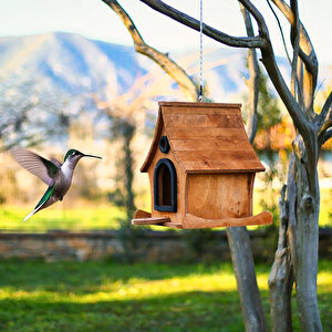Ahşap Kuş Yuvası