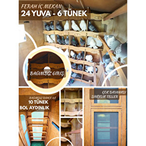 Mandu Ahşap Güvercin Kümesi