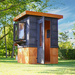 Ahşap Güvenlik Kulübesi (güvenlik Kabini)