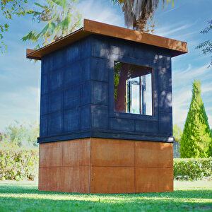 Ahşap Güvenlik Kulübesi (güvenlik Kabini)