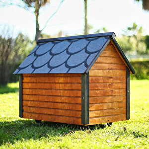 Ahşap Köpek Kulübesi