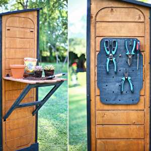 “mandu” Ahşap Slim Maxi Depolama Dolabı