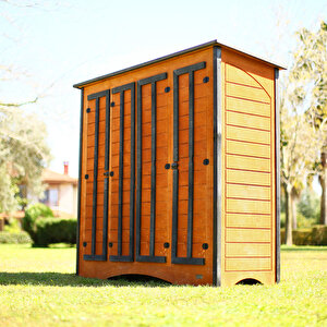 Ahşap Çok Amaçlı Xl Depolama Dolabı