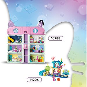Lego Gabbys Dollhouse Tatlı Şekerleme Dağı Ve Kedi Bahçesi 263 Parça 11205