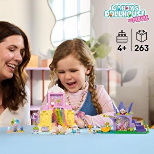 Lego Gabbys Dollhouse Tatlı Şekerleme Dağı Ve Kedi Bahçesi 263 Parça 11205