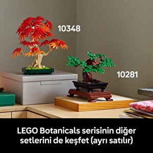 Lego 10348 Botanicals Japon Kırmızı Akçaağaç Bonsai Ağacı