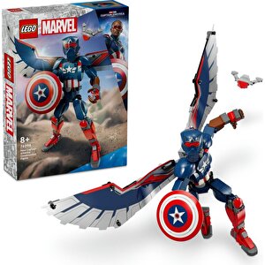 Marvel 76296  Yeni Kaptan Amerika Yapım Figürü