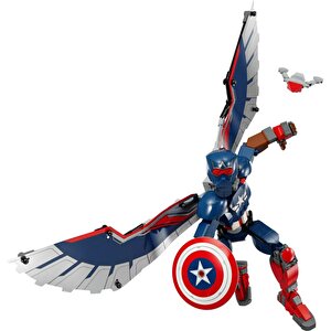 Marvel 76296  Yeni Kaptan Amerika Yapım Figürü