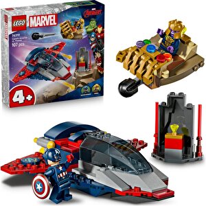 Marvel 76319 Kaptan Amerika, Thanos’a Karşı (107 Parça)