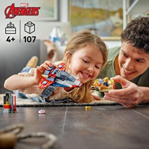 Lego Marvel 76319 Kaptan Amerika, Thanos’a Karşı (107 Parça)