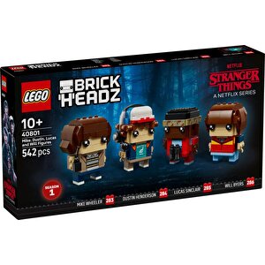 40801  Stranger Things Mike, Dustin, Lucas Ve Will Figürleri