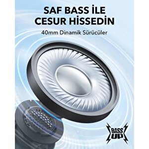 Soundcore H30i Mikrofonlu Kablosuz Kulaküstü Kulaklık - 70 Saat Oynatma Süresi- Soundcore Uygulama Destekli - Multipoint Con