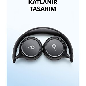 Anker Soundcore H30i Mikrofonlu Kablosuz Kulaküstü Kulaklık - 70 Saat Oynatma Süresi- Soundcore Uygulama Destekli - Multipoint Con