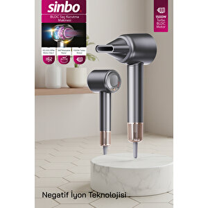 Shd-1740 Bldc Saç Kurutma Makinesi-gri