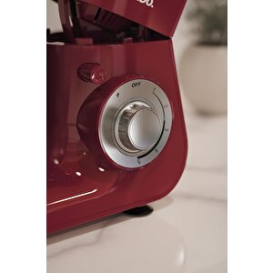 Sinbo Smx-2775 Çok Amaçlı 3ın1 Mutfak Şefi Hamur Yoğurma Kıyma Makinesi Sürahi Blender 1500w Kırmızı