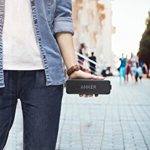 Soundcore 2 Bluetooth Hoparlör 12w Stereo Ses Ipx5 Suya Dayanıklılık 24 Saate Varan Şarj Siyah A3105