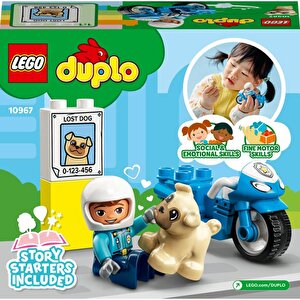 Duplo 10967 Kurtarma Polis Motosikleti  (5 Parça)