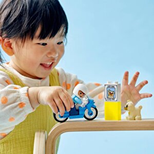 Lego Duplo 10967 Kurtarma Polis Motosikleti  (5 Parça)