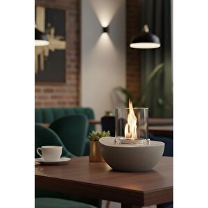 Copart Meta Biyoetanol Masaüstü Şömine - 1 Lt Yakıt Hediyeli