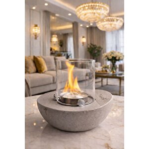 Copart Meta Biyoetanol Masaüstü Şömine - 1 Lt Yakıt Hediyeli