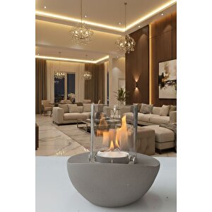 Copart Meta Biyoetanol Masaüstü Şömine - 1 Lt Yakıt Hediyeli