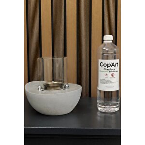 Copart Meta Biyoetanol Masaüstü Şömine - 1 Lt Yakıt Hediyeli