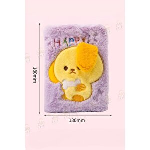 Ecrou Kulakları Hareket Eden Defter Mor