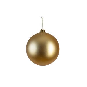 Yılbaşı Süsü Mat Top Şampanya 25 Cm