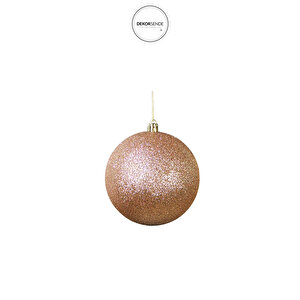 Yılbaşı Ağaç Topu Seti 3'lü Bronz 10 Cm