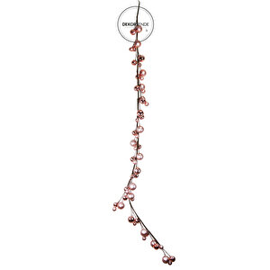 Yılbaşı Süsü Toplu Sarkıt Garland Pembe 180 Cm