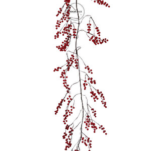 Yapay Berry Sarkıt Kırmızı 180 Cm